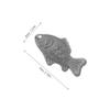 IMIKEYA 2pcs Iron Fish Cooking Tools Food Grade Vegan Kitchen Tool for Fish for Cooking Deficiency view 2