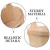 KONTONTY Solid Wood Sauna Bucket with Ergonomic Handle and Detachable Liner Wooden Foot Soak Barrel with Ladle for Efficient Steam Control and Home Spa Use view 3