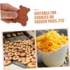 Ipetboom 3pcs Bear-Shaped Terracotta Sugar Saver and Softener Discs for Food Storage Containers, Keeps Snacks and Brown Sugar Fresh Humidifier Function for Kitchen Use view 3