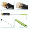 16 Inch Bottle Brush Extra Long Flexible Bendable Bottle Brushes for Cleaning Washing Narrow Neck Beer Wine Tea Coffee Cup with Long Handle Household Cleaning Tools for Hard to Reach Areas view 4