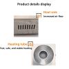 Optical Lens Dyeing Machine, 2 CupsLens Stainless Steel Tinting Equipment, 2 Independent Switches(without Temperature Control), Consistent Colors, for Eyeglasses Processin view 4
