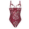 Cocila Garment Lingerie Lace Pajamas Underwear Sexy Women Striptease Outfits (Wine, M) Black Set with Stockings for Sets Naughty Size 14 Red Push Up Bra Womens Outfit Bedroom Bridal Babydoll view 1