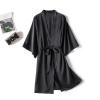 Cocila Underwear Sexy Pajamas Sleepwear Silk Satin Nightdress Women Lingerie Robes Suspender Stockings for (Black, XL) Plus Size One Piece Sets Naughty Lignerie Corset Set Outfits 14 UK Red view 2