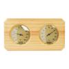 Double Display Wall Mounted Steambath Thermograph and Hygrometer Large Screen F Measurement Fog Immune Wall Mounted Room Dampness Meter view 4