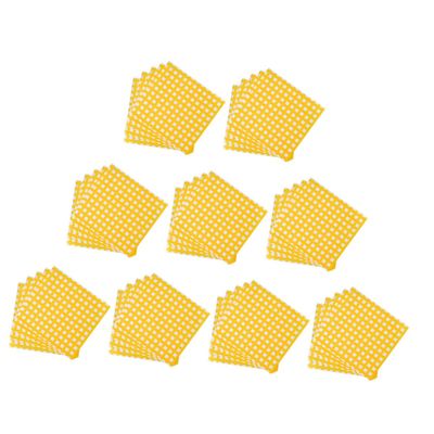 DECOMELODY 100pcs Greaseproof Paper Wrapping Paper for Sandwiches Suitable for Family Kitchens and Cafes