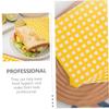 DECOMELODY 100pcs Greaseproof Paper Wrapping Paper for Sandwiches Suitable for Family Kitchens and Cafes view 3