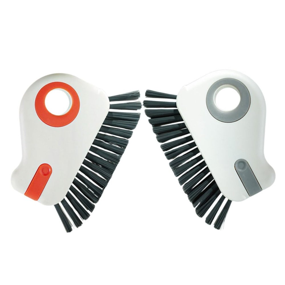 VICASKY 2pcs Window Cleaning Brush Groove Gap Cleaning Brush for Spaces Household Tool Window Track