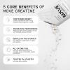 Move Pure Creatine Monohydrate Powder - Unflavoured Pure Creatine Powder Supplement for Women & Men - Micronised Vegan Creatine Improves Strength,Power & Recovery 300g (30 Creatine Sachets) view 3