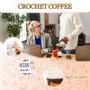 aieieii Positive Crochet Coffee Gifts, Emotional Support Gift, Emotional Support Crochet view 3