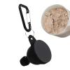 FmtwPhn Supplement Funnel for Powder | Instant Coffee Storage Case - Moistureproof Portable Protein Powder Case 50ml with Carabiner for Car Camping Work Airplane Travel Seniors Adults view 1