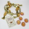 Emartbuy Luxury Diwali Hamper with Festive Toran Bandhanwar Garland, Laddu Candle & Greeting Card for Home Decoration, Festival of Lights, Housewarming & Gifting - Sweets & Toran Gift Hamper view 3