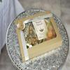 Emartbuy Luxury Diwali Hamper with Festive Toran Bandhanwar Garland, Laddu Candle & Greeting Card for Home Decoration, Festival of Lights, Housewarming & Gifting - Sweets & Toran Gift Hamper view 4