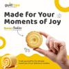 GuiltFree Sugar Free Butter Cookies 135g - Pack of 6 | Diabetic Friendly No Added Sugar Biscuits | Snack for Tea, Everyday Enjoyment & Gifts view 3