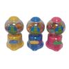 Assorted Fruit Flavour Jelly Beans Mini Dispenser Pack of 3 | Colourful Refillable Candy Machine | Party Favour Sweet Treat for Kids & Adults view 1