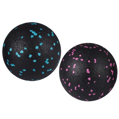 SUPVOX 2Pcs Yoga Auxiliary Ball Exercise Ball EVA Massage for Lightweight Portable Foot Cellulite Relief