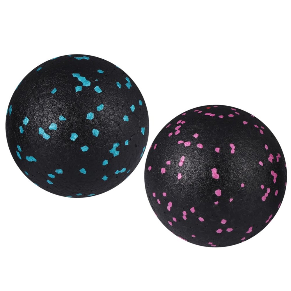 SUPVOX 2Pcs Yoga Auxiliary Ball Exercise Ball EVA Massage for Lightweight Portable Foot Cellulite Relief