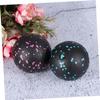 SUPVOX 2Pcs Yoga Auxiliary Ball Exercise Ball EVA Massage for Lightweight Portable Foot Cellulite Relief view 2