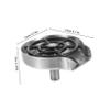 Kisangel Automatic Cup Washer and Faucet Glass Cup Rinser Stainless Steel Sink Bottle Washer High Pressure Water Rinse Tool for Home Bar Coffee and Tea Shop view 2
