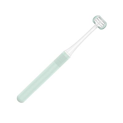 Healvian Oral Care Toothbrush Adult 3-Sided Cleaning Brush for Sensitive Teeth with Wrap-Around Design Comfortable to Hold Portable Oral Hygiene