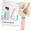 ARTSEWPLY Portable Automatic Pop Out Teeth Floss Organizer Box Practical Pink Pp Material Compact Daily Use Tooth Accessory for On-the-go Dental Care view 3