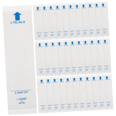 VALICLUD Disposable Thermometer Cover 100Pcs Universal PE for Digital Thermometer Safe and Hygienic for Children Use