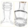 50ml Glass Bitters Bottle with Stopper, Golden Cocktail Bar Pourer view 4