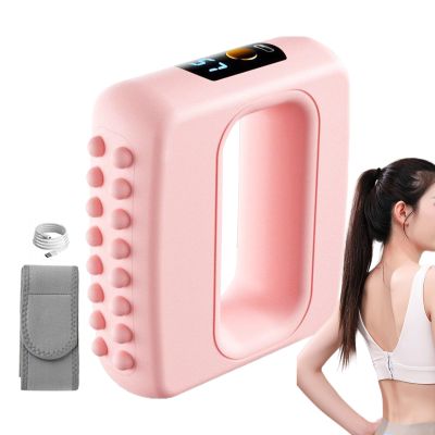 Belly Massage Ring - 5-Speed Deep Tissue Belly Fascia Vibration Ring | Massage Tools for Shoulder Fat Burning Muscle Fitness Abdomen Women Men Athletes Elderly Daily Home