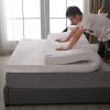 100% Natural Latex MattressQueen/King/Double/Single Full Size 1/2/3/4 Inch Thickness Soft & Supportive Hotel & Family Use with NIC Cover 10cm 135x200cm view 2