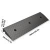 1pc Heavy Duty Portable Anti-Slip Rubber Ramp for Wheelchairs and Equipment - for Steps, Curbs/Loading Docks(H 5.1in) view 2