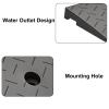 1pc Heavy Duty Portable Anti-Slip Rubber Ramp for Wheelchairs and Equipment - for Steps, Curbs/Loading Docks(H 5.1in) view 4