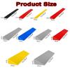 1pc Non-Slip Rubber Wheelchair Ramp - 1-4 Inch Rise Threshold Mat for Home & Outdoor Use(Yellow,H 1.18IN) view 3