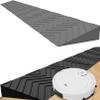 1pc 2 Inch Threshold Ramp for Doorways - Portable Non-Slip Rubber Ramp for Wheelchairs, Scooters, and Robots(Gray,100-13 * 6CM) view 1
