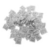UTHCLO Silica Gel Packets 100pcs 2 Gram Moisture Absorbers Desiccant Sachets for Food Electronics Shoes Jewelry Storage Moisture Absorbing Bags for Home and Closet view 1