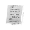UTHCLO Silica Gel Packets 100pcs 2 Gram Moisture Absorbers Desiccant Sachets for Food Electronics Shoes Jewelry Storage Moisture Absorbing Bags for Home and Closet view 2