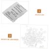 UTHCLO Silica Gel Packets 100pcs 2 Gram Moisture Absorbers Desiccant Sachets for Food Electronics Shoes Jewelry Storage Moisture Absorbing Bags for Home and Closet view 3