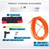 11m Telescopic Window Cleaning Pole with Water Fed Brush Extendable Cleaner Kit for Conservatory Roofs Photovoltaic Panel & Truck Cleaning view 4