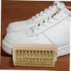 DECORNIJIA 2pcs Cleaning Brush Set with Soft and Stiff Bristles for Laundry and Household Use, Wooden Handle and Sturdy Pp Material, for Clothes Washing and Shoe Cleaning view 4