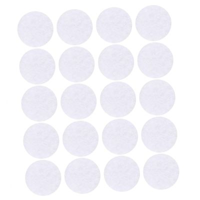 ELAYARD Cotton Core Filters 100pcs Acid and Alkali Resistant Cotton Filter Pads with Good Ventilation 2 Packs for Facial Vacuum Beauty Machines Suitable for Beauty Salon and Domestic