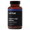 Virtue Night Cap Sleep | Magnesium Glycinate & L-Theanine Sleep Support | 6 Calming Ingredients Sleep Supplement | Natural Sleep Aid | 60 Vegan Capsules view 1