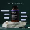 Virtue Night Cap Sleep | Magnesium Glycinate & L-Theanine Sleep Support | 6 Calming Ingredients Sleep Supplement | Natural Sleep Aid | 60 Vegan Capsules view 3