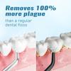 Luxecare Luxe Water Flosser for Teeth Cordless, 300ml Tank Rechargeable Water Dental Flosser Remover with 5 Jet Tip and 3 Modes, Electric Tooth Flosser Ideal for Braces, Implants & Gum Care (Black) view 2