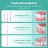 Luxecare Luxe Water Flosser for Teeth Cordless, 300ml Tank Rechargeable Water Dental Flosser Remover with 5 Jet Tip and 3 Modes, Electric Tooth Flosser Ideal for Braces, Implants & Gum Care (Black) view 3