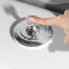 Flush Button Accessory - Adhesive Toilet Push Tool, Stylish Floral Design, Comfortable Handle Handle, Strong Grip | Sall Convenient Flush Press Tool view 4