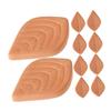Cabilock Terracotta Brown Sugar Softener Discs Softening Tool 10pcs Reusable for Food Preserver Compact Cookies and Dried Fruits for Home Food Storage Containers view 1