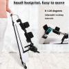 Cashwise CPM Machine Continuous Passive Motion Machine Knee Rehabilitation Equipment Exercise Physiotherapy, Lower Limb Traction Machine Leg Rehabilitation with Remote Control L view 4