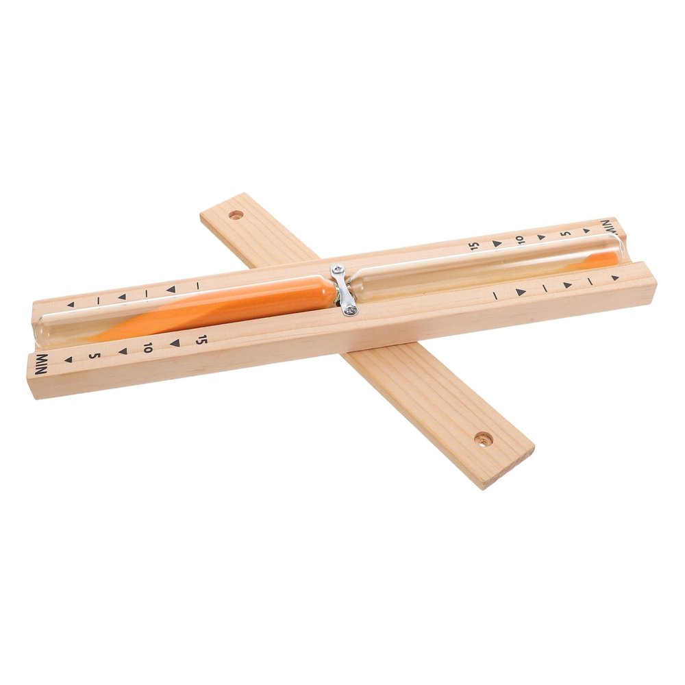 Amosfun Wooden Sauna Timer Hourglass Sand Timer for Sauna Spa Bathhouse Sweat Steam Cooking Food Preparation