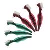 BCOATH 6pcs Denture Cleaning Brush Double Sided False Teeth Cleaner Denture Toothbrush for Seniors Hard Bristle Toothbrush for Wisdom Care Cleaning Tools for Teeth Care view 1