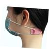 BESTYASH 5pcs Adjustable Black Silicone Mask Band Extension Buckles Elastic Ear Rope Buckle Mask Accessories for Men and Women Comfortable Fit view 3