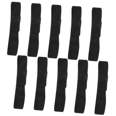ULTECHNOVO 10pcs Adjustable Elastic Strap Lunch Box Fixing Band Washable Reusable for Commuting School Camping Food Box Straps