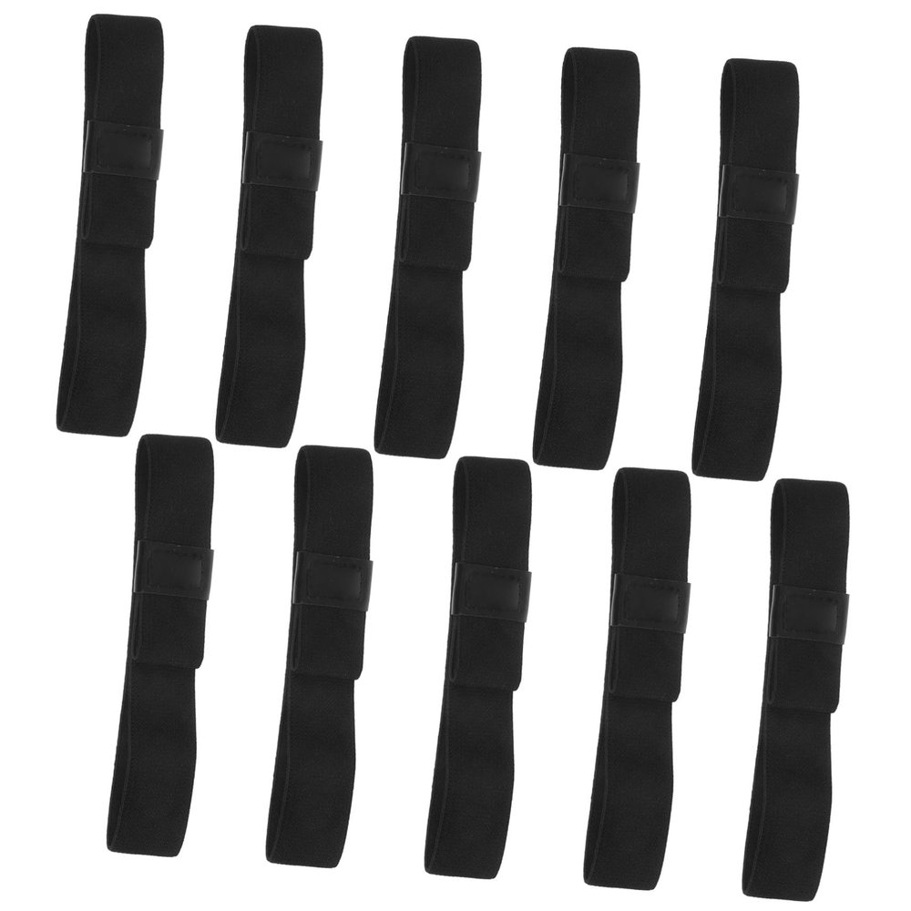 ULTECHNOVO 10pcs Adjustable Elastic Strap Lunch Box Fixing Band Washable Reusable for Commuting School Camping Food Box Straps